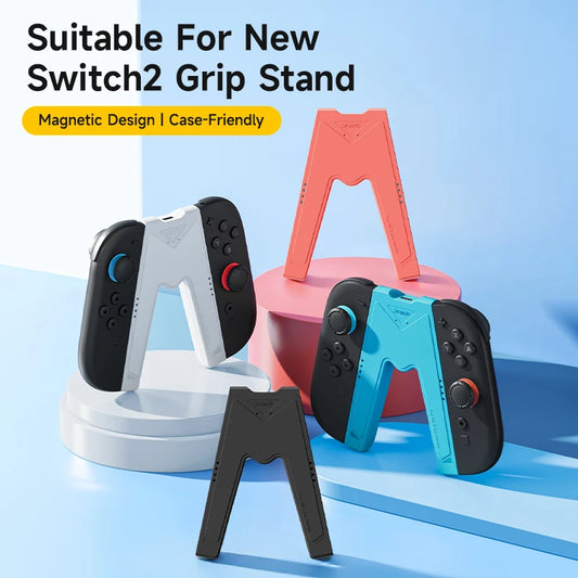 Suitable for Switch2 handle grip, Joy-con2 charging station, game console connection accessories, to enhance the grip experience