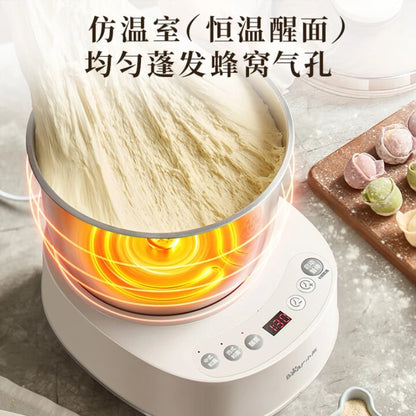 3.5L Electric Dough Mixer Household Small Automatic Dough Kneading Machine Microcomputer Intelligent Control Vertical Food Mixer