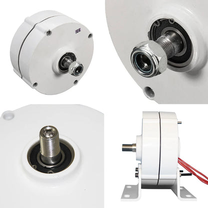 CE Low Noise Low Speed 5KW 8KW 10KW DC Electric Motor Output 3Phase AC Permanent Magnet Generator With Motor Set DIY