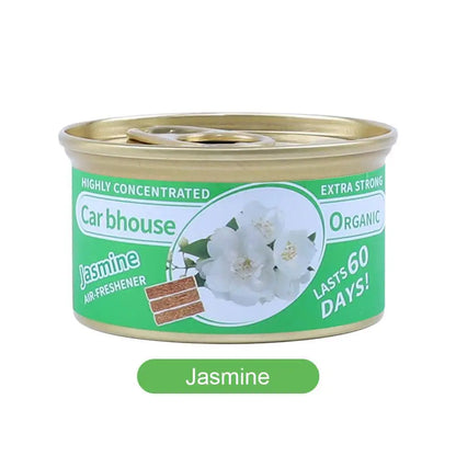 Organic Car Air Freshener Cans Long Lasting Fragrance Fiber Block Odor Eliminator for Auto Home Closet Aromatherapy Deodorant