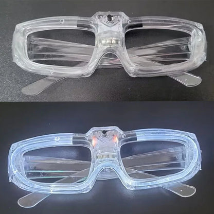 5/10/15/20/30 Pcs Led Neon Party Glasses Light Up Sunglasses Glow in the Dark Glasses for Kids Adults Party Supplies