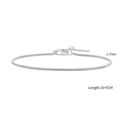 1/2/3pcs Chain Bracelet for, Stainless Steel Twisted Rope Cuban Chain