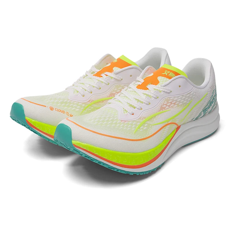IRUNSVAN Men's sports running shoes with shock-absorbing and anti slip mesh comfortable and shock-absorbing running shoes