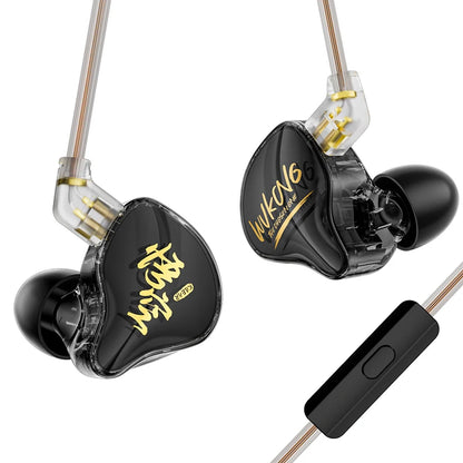 KBEAR K01 PRO Wukong HiFi Gaming Headphones Custom 10mm DD IEM  Earphones Detachable Cable Ergonomic Noise Isolation Earbuds