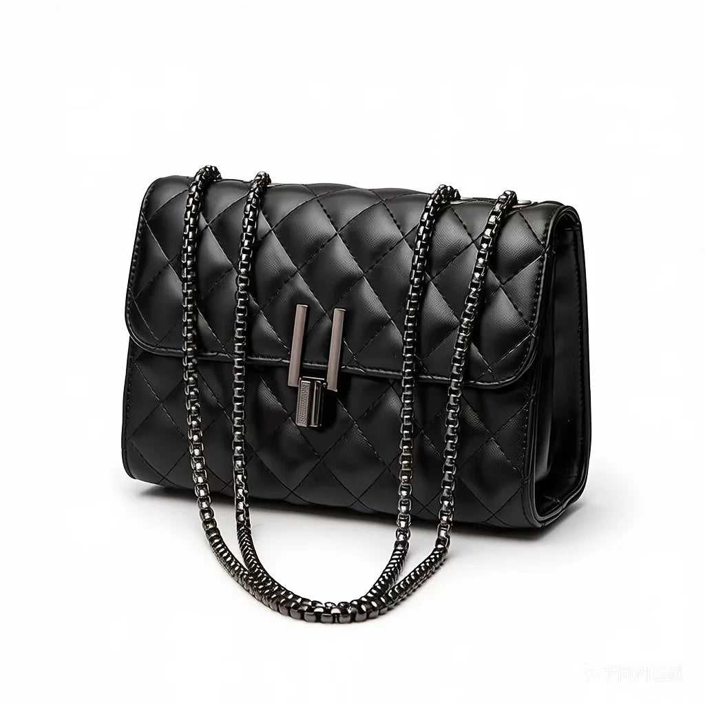 New Rhombus Single Shoulder Chain Crossbody Bag Square Small Bag
