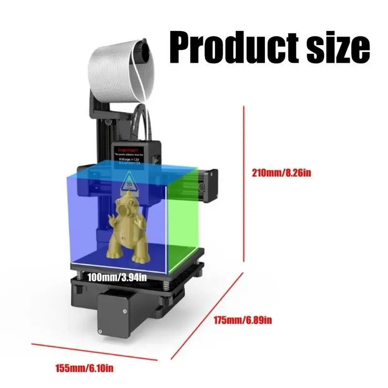 31BA 3D Printer Beginner Friendly Perfectly For Home Learning And DIY Creations With Auto Slicing Printing Machine