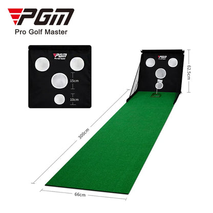 PGM Golf Multi-Function Practice Device Indoor Golf Chipping/Putting Practice Portable Practice Net TL033