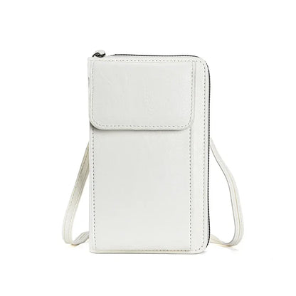 Fashion Crossbody Bag PU Leather Mobile Phone Purse Bags Multifunction Messenger Wallet Small Female Shoulder Handbags for Women
