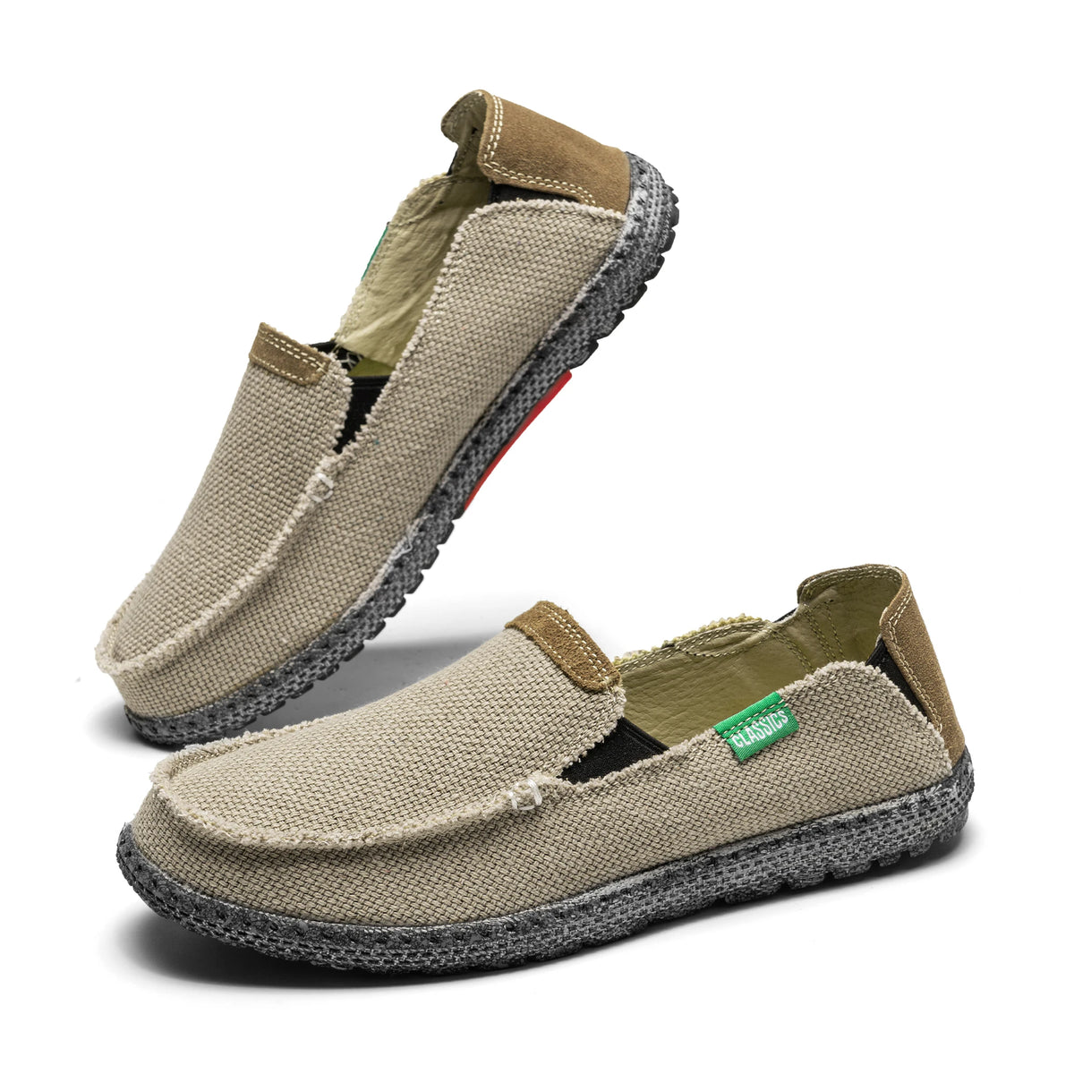 Men’s Loafers Slip-Resistant Casual Footwear Designed for Urban Lifestyle  Lace-Free Design for Comfortable Barefoot Wear