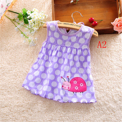 Hot Sale Cotton Romper Dress Baby Girls Sister Kids Dresses Cotton Newborn Costum Regular Sleeveless A-Line Girl Dresses