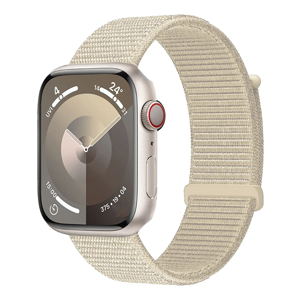 Nylon Loop Strap For Apple Watch 11 10 9 8 7 46mm 45mm 42mm 41mm Ultra 3 2 49mm Braided Bracelet iWatch 6 5 4 SE3 44mm 40mm Belt