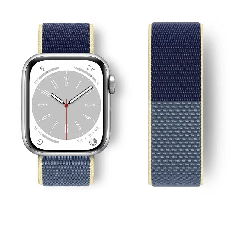 Nylon loop For Apple Watch Band Ultra-2 49mm 44mm 40mm 45mm 41mm Sport pride Bracelet iwatch Strap Series 9 8 se 7 6 5 4 3
