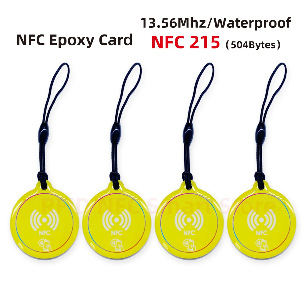 NFC Dripping Card 13.56Mhz Smart Card 504Bytes Nt/ag 215 Tag Card Smart Business Card For All NFC Enabled Phone