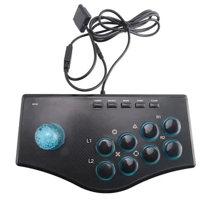 Retro Arcade Game Rocker Controller Usb Joystick For Ps2/Ps3/Pc/Android Smart Tv Built-In Vibrator Eight Direction Joystick-AEF7