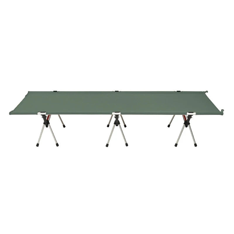 Folding Camping Cot, Adjustable Height, Lightweight Sleeping Bed, Tent Cot, with Storage Bag, Comfortable for Outdoor&Indoor