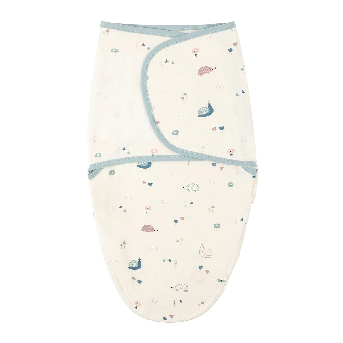 INSULAR Baby Cotton Swaddling Cloth With Caps Envelope Type Newborn Cartoon Envelope Anti-Startle Adjustable Bedding Item