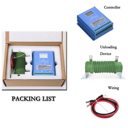 MPPT Wind Solar Hybrid Charge Controller 30KW 10KW 15KW 20KW 12V 24V 48V Regulator for Wind Turbine Windmill Charging Battery