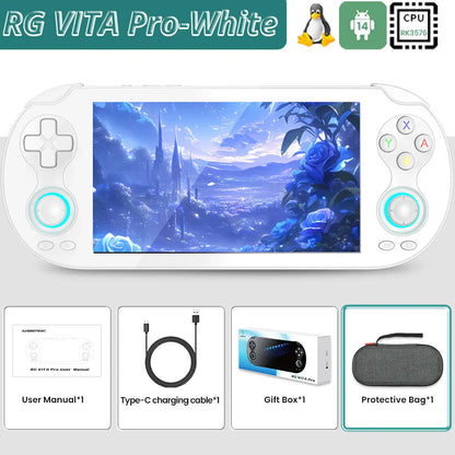 Anbernic RG VITA/RG VITA Pro Handheld Game Console Android Retro Game Player 5000mAh Supports RixelHK Wifi Online Multi-playerix