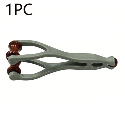 Finger Massager Solid Wood Finger Massage Roller Joint Massage Roller Acupoint Meridian 360 Roller Finger Massager Promote Blood