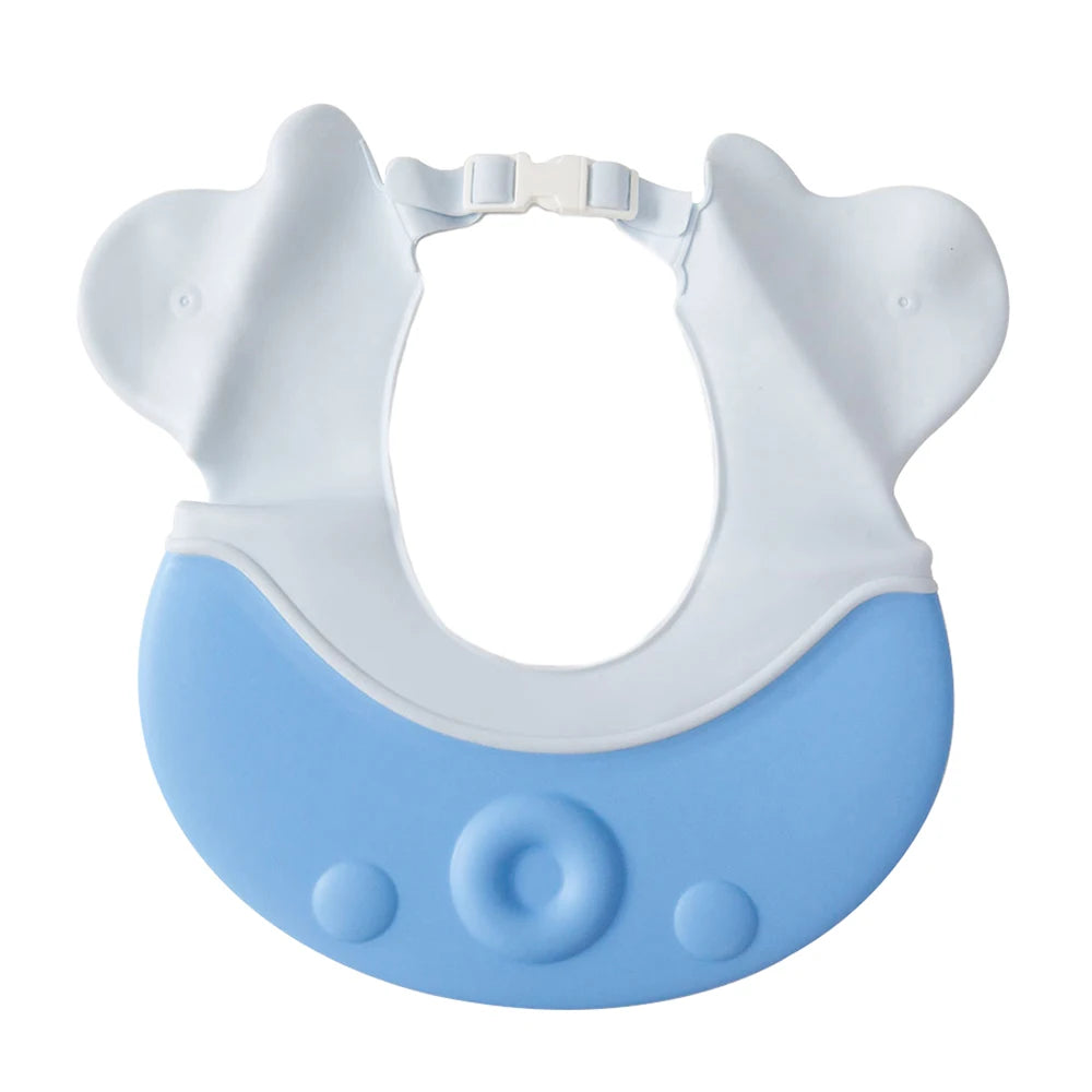 Shampoo Cap Adjustable Wash Shower Hat For Newborns Baby Ear Protection Children Bath Visor Head Cover Cute Octopus Shield