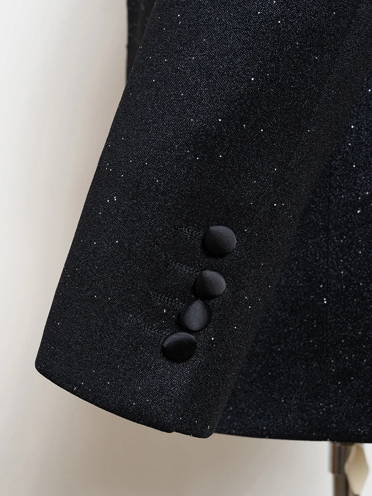 Turkish Luxury Wedding Suits for Groom 3 Pieces Man Suits Slim Fit High Quality Shining Flash Diamond Tuxedo Dinner Suit