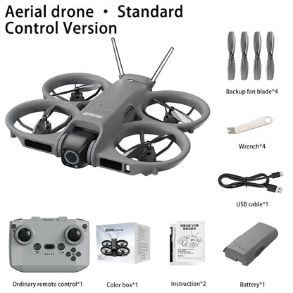 New Z906 Mini FPV Drone Big Screen Remote Electric Adjust 4K Camera 3-Side Obstacle Avoidance Optical Flow Sale Landing Pad Only
