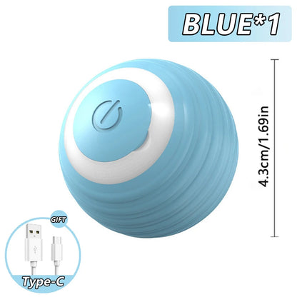 NewSpeedy Tail 2.0 Cat Toy, Speedy Tail Cat Toy, Interactive Cat Ball Toy, Smart Cat Toys Ball, Two Speed Adjustment, with Tail 