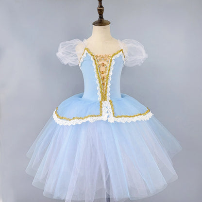 Ballet Performance Tutu Dress Girls Dance Wear Outfit Children Stage Clothing Fashion Ballet Dresses Princess Vestido Kids