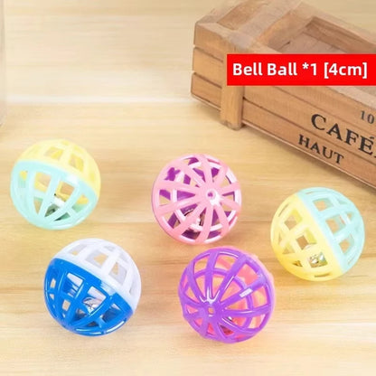 Cat Puzzle Toy Felt Puzzle Box Cat Exercise Toy with Ball Indoor