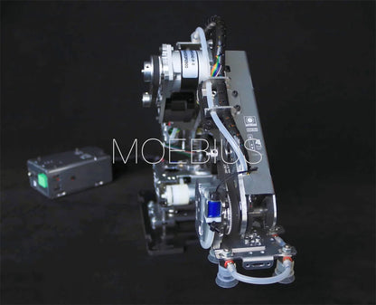 Big Load Arduino 4 DOF Suction Pump Robot Arm Manipulator with Stepper Motor Industrial Robotics Model Multi Axis Claw