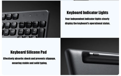 Xiaomi Wireless Keyboard and Mouse Set 3 2.4G Wireless Slim and Quiet Business Office Use Plug and Play