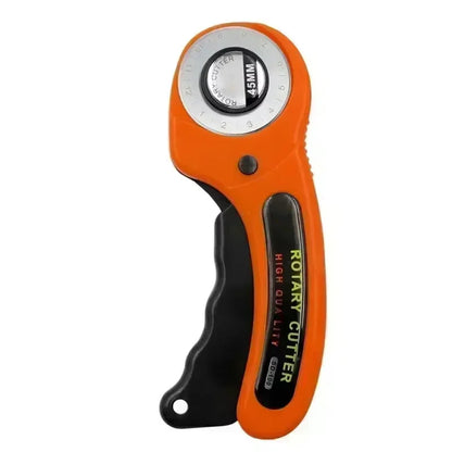LeatherCraft 45mm Rotary Cutter Leather Cutting Tool Patchwork Sewing Quilting Fabric Cutter Circular Blade DIY For Leather Tool