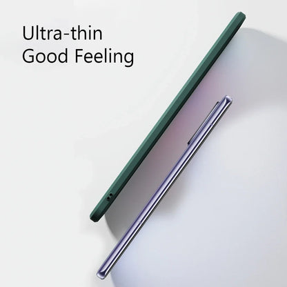Square Liquid Silicone for OnePlus One Plus 7 7T 8 8T 9 Pro 9R 9RT T 10R Ace Nord N20 Original Soft Camera Protective Back Cover