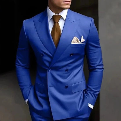 Luxury Fashion Light Suit Suit Men's Banquet Daily Casual Business suit men wedding suits for men