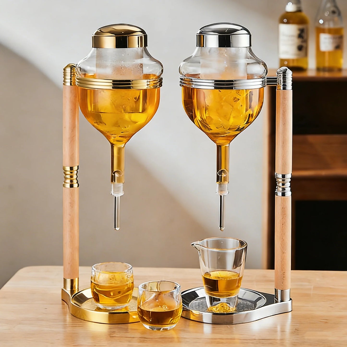 GIEMZA Wine Dispenser Japanese-style Ice-cold Wine Dropper Iced Sober Cooler Sake Jug Wine Decanter Chilled Champagne