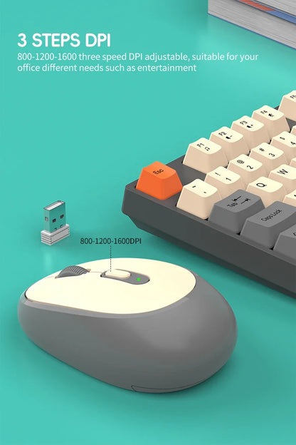 Wireless Keyboard and Mouse Combo Set Gaming Wireless Laptop Desktop Computer Office Accessories Free Wireless Mouse