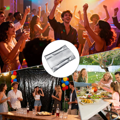 33x18cm Flexible Insulated Wine & Beer Bottle Cooler Sleeve, Reusable Portable Neoprene Can Cooler for Champagne, Beer & Soda