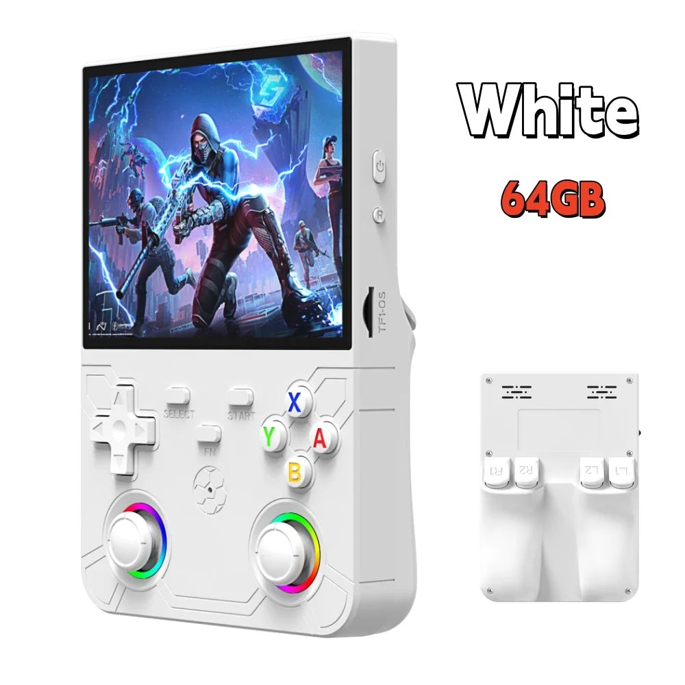 R36 Ultra X Retro Handheld Game Player WiFi Open Source Linux System 4.5" IPS Screen Hall Effect Emulator Wireless Gamepad Gift