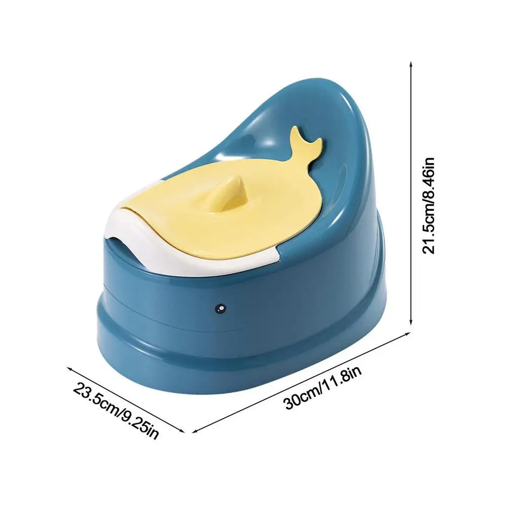 1pc Portable Toddler Potty Baby Toilet Trainer Training Toilet For Travel Stable And Safe Oval Bottom Design Non Slip Potty