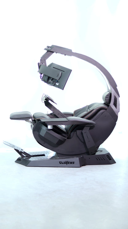 High End Ergonomic Zero Gravity Led Computer Cockpit Gaming Station Ergonomic Chair for Oem Odm comfortable chair workstation