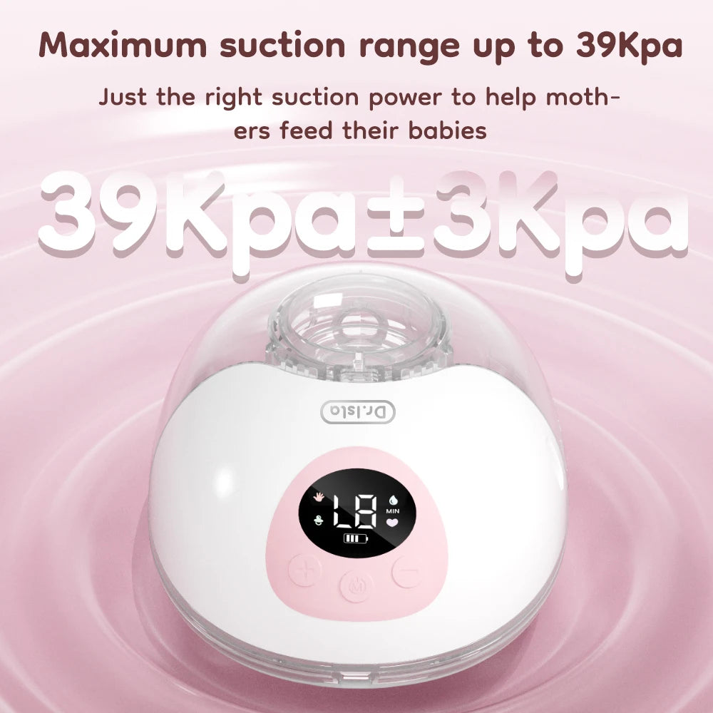 MAMIJOY 2PCS Wearable Electric Breast Pump 4 Modes 36Suction Levels Silent Leak-Proof Hands Free Breast Pumps Breastfeeding EB50