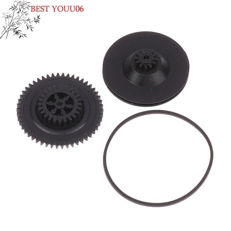 (YOUU06)2Pc Gear +1Pc Belt Set For CDM12.1 Laser Head Enter Exit Warehouse VAM1201 VAM1202 CD Player Optical Pick Up Accessory