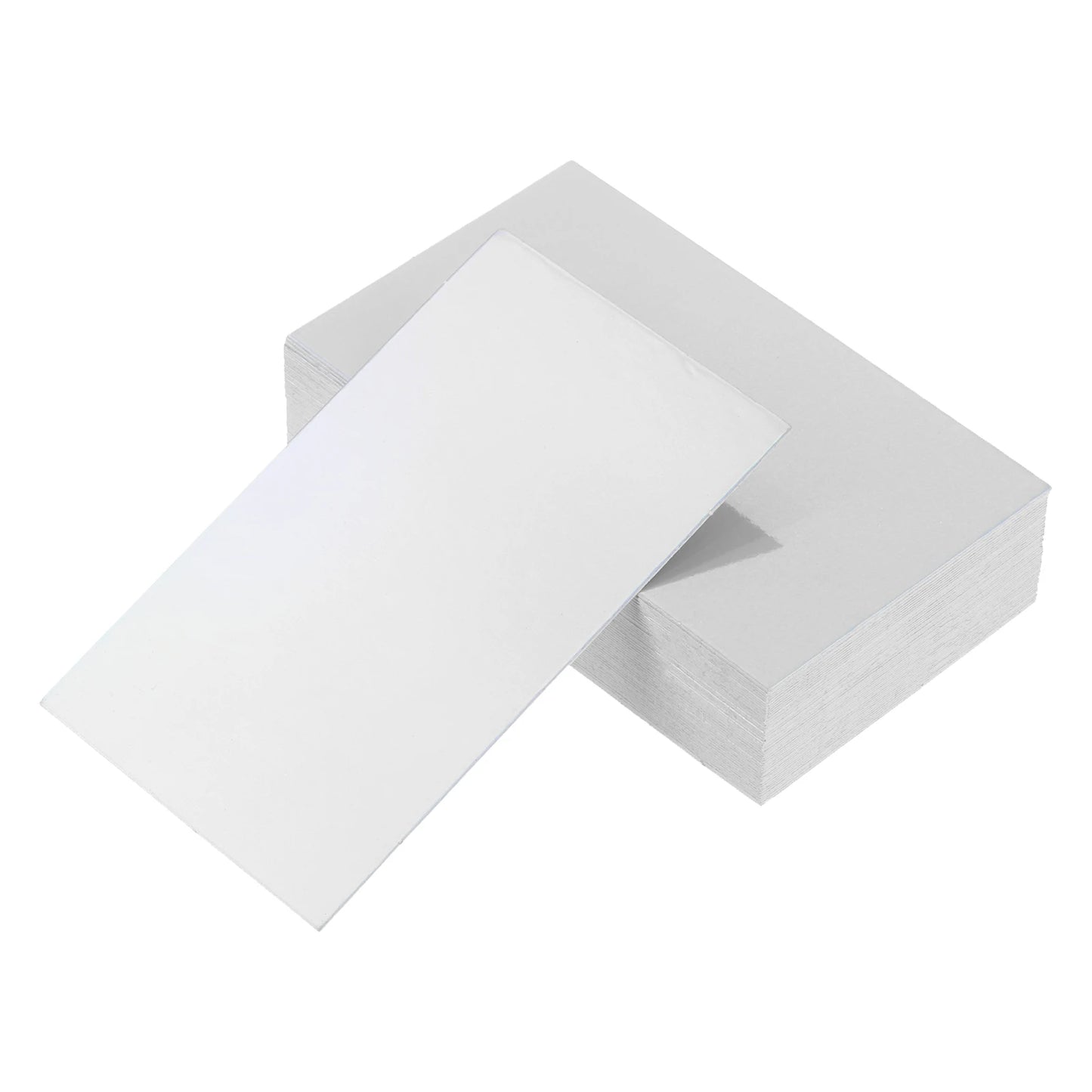 50/100Pcs Business Card Stock Blank Business Cards for Laser Printer Small Message Card Graffiti Scrapbooking DIY Thanks