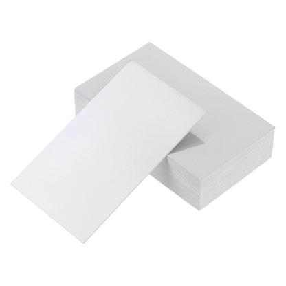 50/100Pcs Business Card Stock Blank Business Cards for Laser Printer Small Message Card Graffiti Scrapbooking DIY Thanks