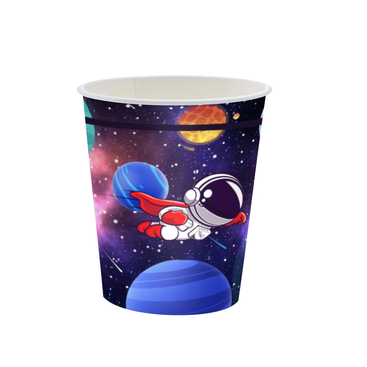 Planet Astronaut Birthday Party Decoration Paper Cup Plate Napkin Balloon Tablecloth  For Kids Baby Shower Party Supplies Gifts