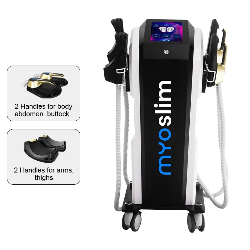 EMSzero Body Machines RF HI-EMT 6500W Professional Sculpt 5 Handle Pelvic Girdle EMS Electromagnetic Stimulation Slimming
