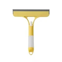 Non-Slip Blue Window Squeegee - Multi-Purpose Wiper for Home Car Glass Cleaning No Water Marks