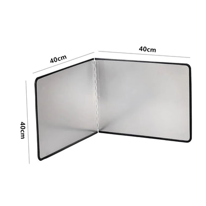 Stainless Steel Large Splatter Guard for Frying Stove Top Foldable Oil Splash Guard Cooking for Stove Kitchen Splatter Screen