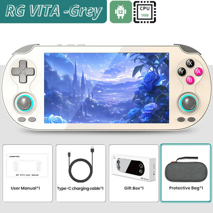 Anbernic RG VITA & RG VITA Pro 64 Bit Handheld Game Console Android Large-angle 3D Hall Joystick 5000 mAh Video Game Player