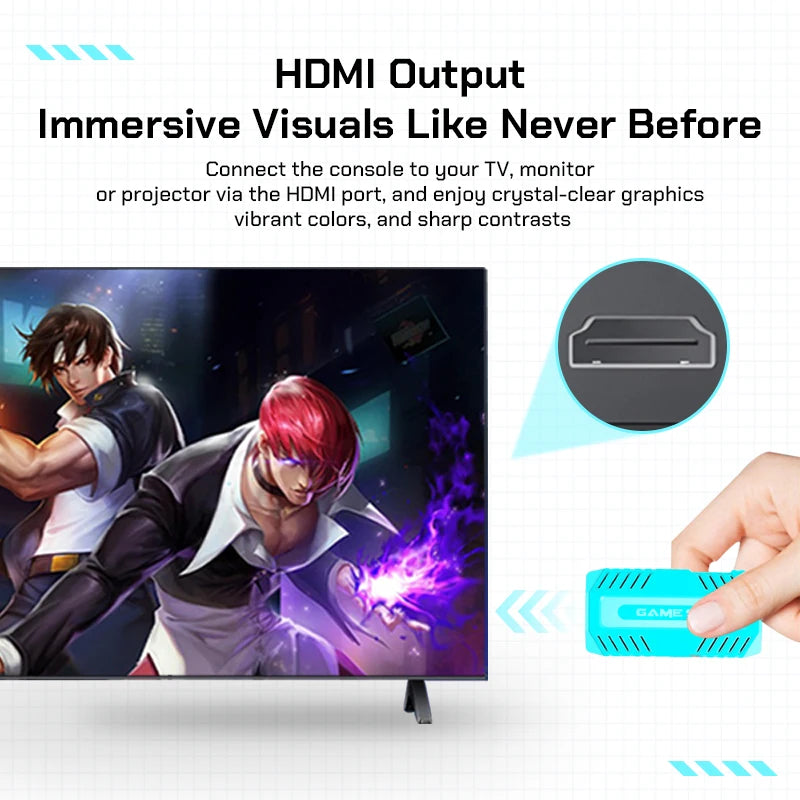 128GB U36 Game Stick Retro TV Game Console With 50000+ Classic Games 40 Multi Simulators Plug Play Video Gaming Machine For Gift